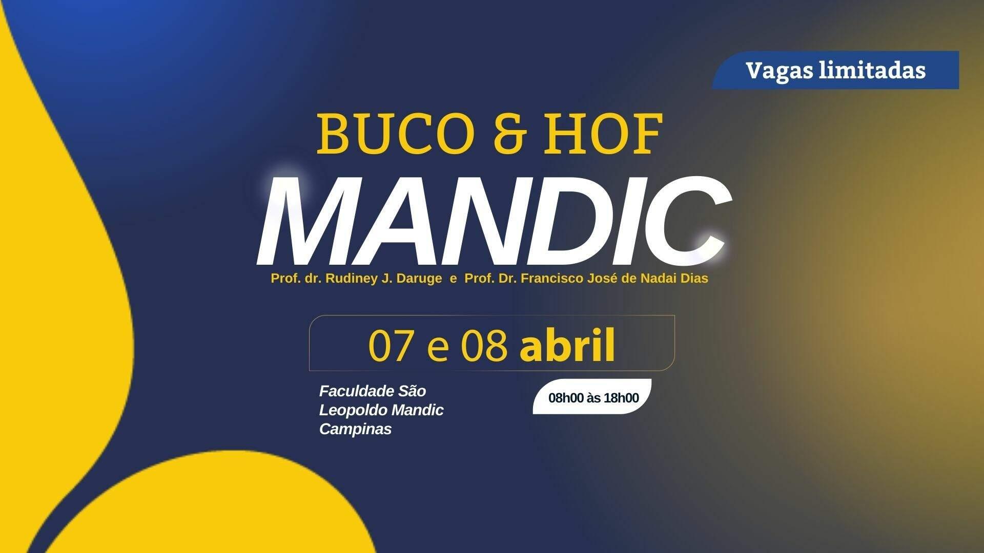 BUCO&HOF MANDIC 2026