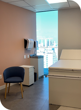 Sala de Atendimento 3 Mandic - Pós-Graduação Médica em Dermatologia Estética e Cirúrgica